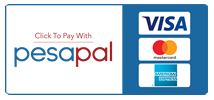 Secure Pesapal card payments